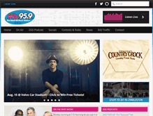 Tablet Screenshot of mix959.com